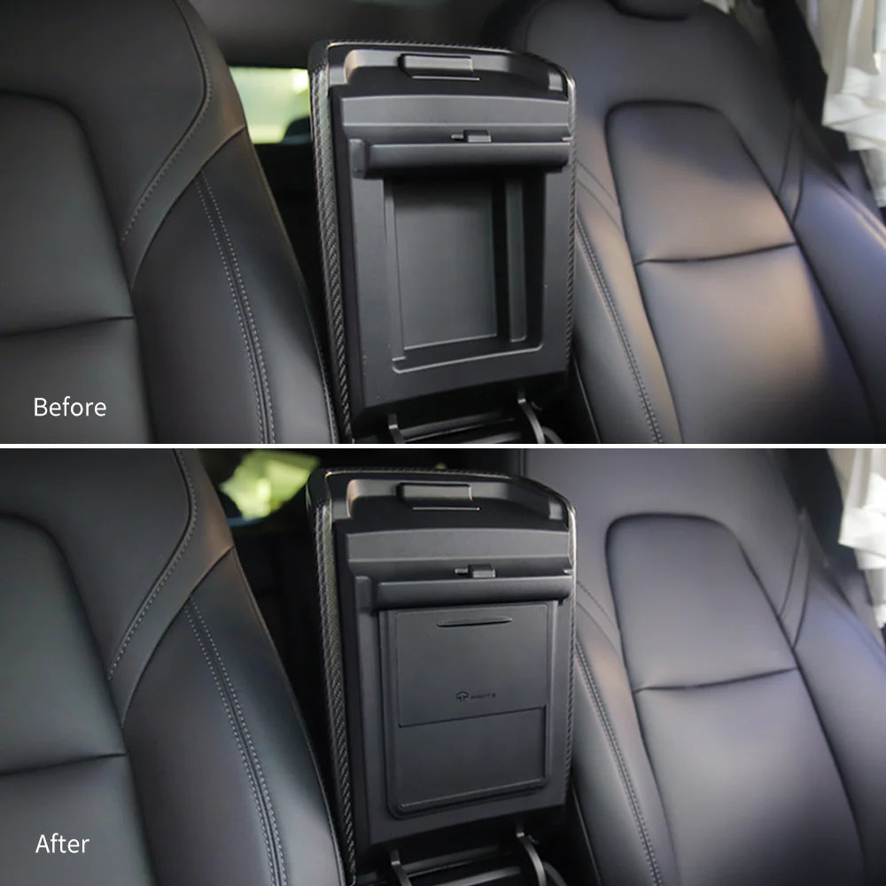 TPARTS Armlehnen Mittelkonsolen Organizer für Tesla Model 3 / Y bei EV Motion Shop