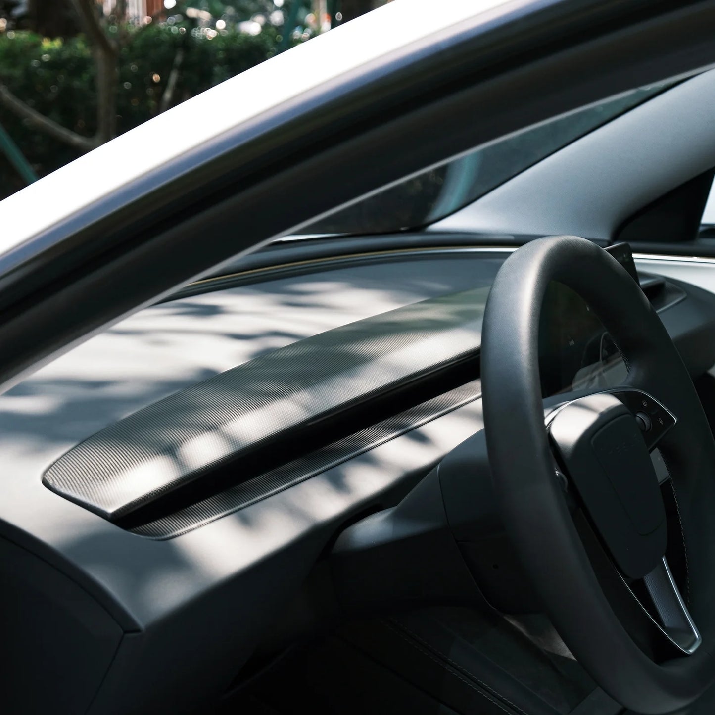TPASRTS Echt Carbon Armaturenbrett Dashboard Cover für Model 3 (2024) Highland bei EV Motion Shop