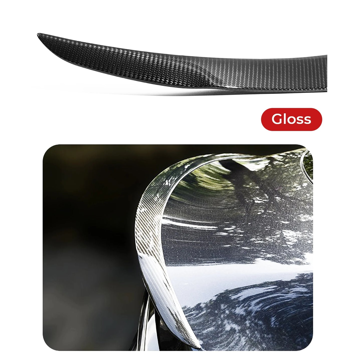 Yeslak OEM Style Carbon Spoiler – Tesla Model Y (Pre-Facelift) bei EV Motion Shop
