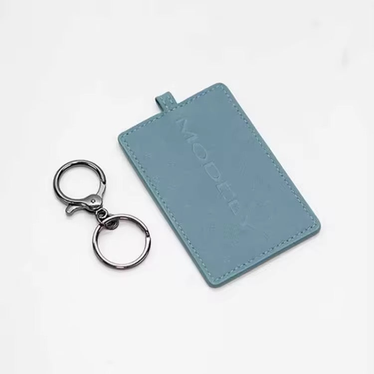 Étui pour cartes de clé en simili cuir EV Motion pour Tesla modèle 3