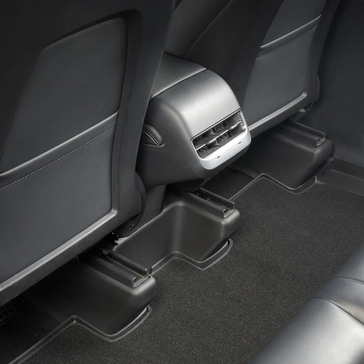 TPARTS Sitzschienen Abdeckung Cover Protector Kit (3er Set) für Tesla Model Y bei EV Motion Shop