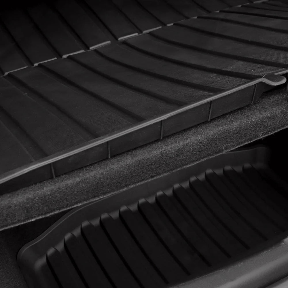 TPARTS Allwetter Fußmatten Set mit Frunk / Trunk / Rückenprotektor Matten für Model 3 bei EV Motion Shop