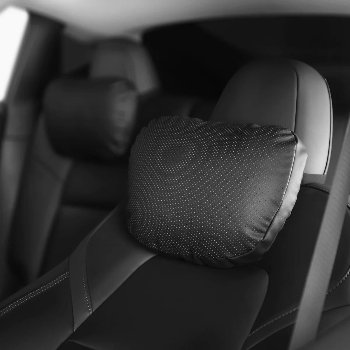 TPARTS Leder Kopfstützen Nackenkissen aus Dupont™ Sorona® für Tesla Model S / 3 / X / Y bei EV Motion Shop