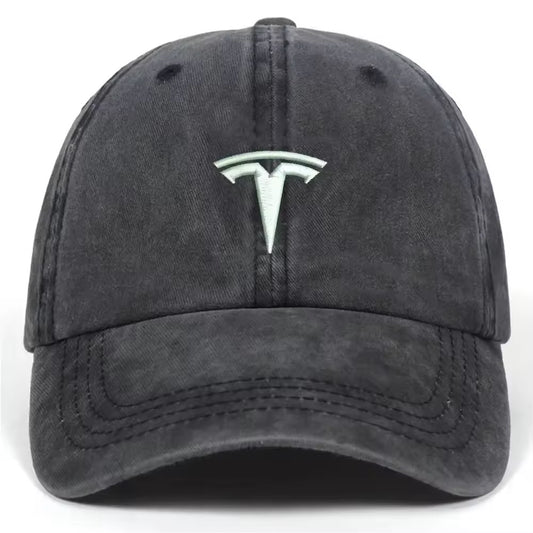 EV Motion Tesla Badge Logo Unisex Cap Hat Multicolor