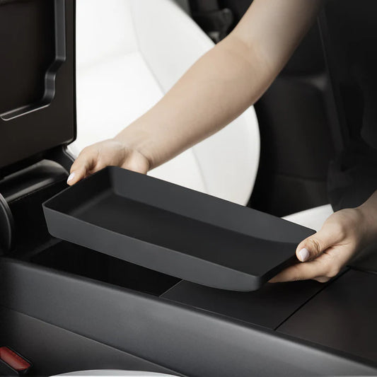 TPARTS Console centrale/accoudoir coussin de sol en silicone pour Tesla modèle 3 (2024) Highland