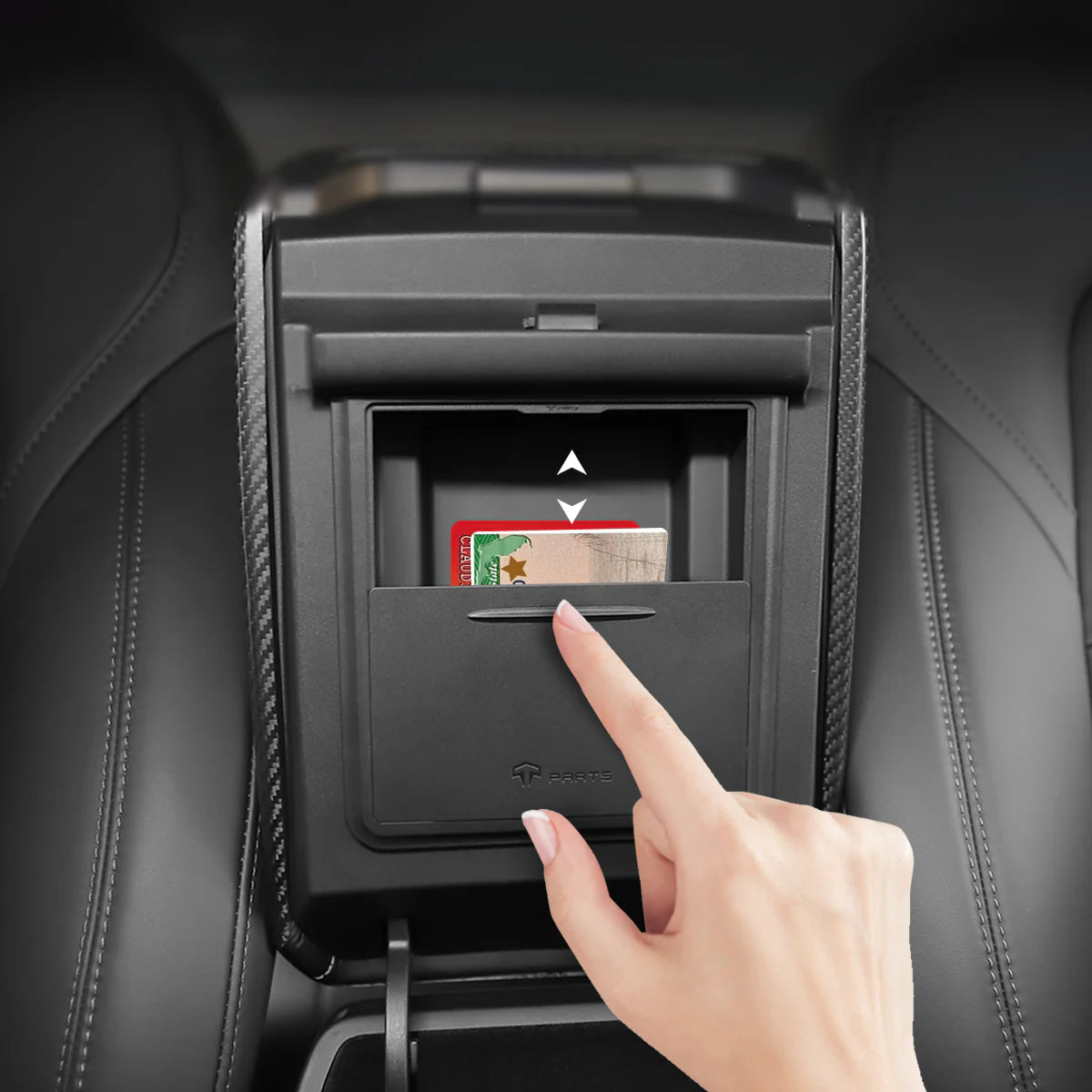 TPARTS Armlehnen Mittelkonsolen Organizer für Tesla Model 3 / Y bei EV Motion Shop