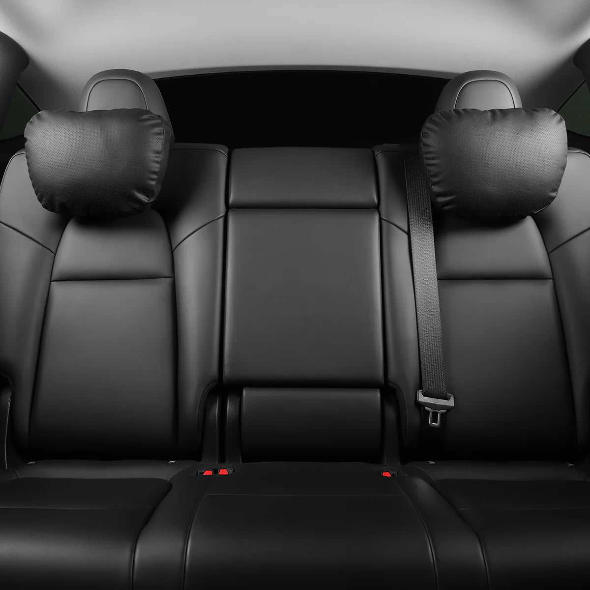 TPARTS Leder Kopfstützen Nackenkissen aus Dupont™ Sorona® für Tesla Model S / 3 / X / Y bei EV Motion Shop