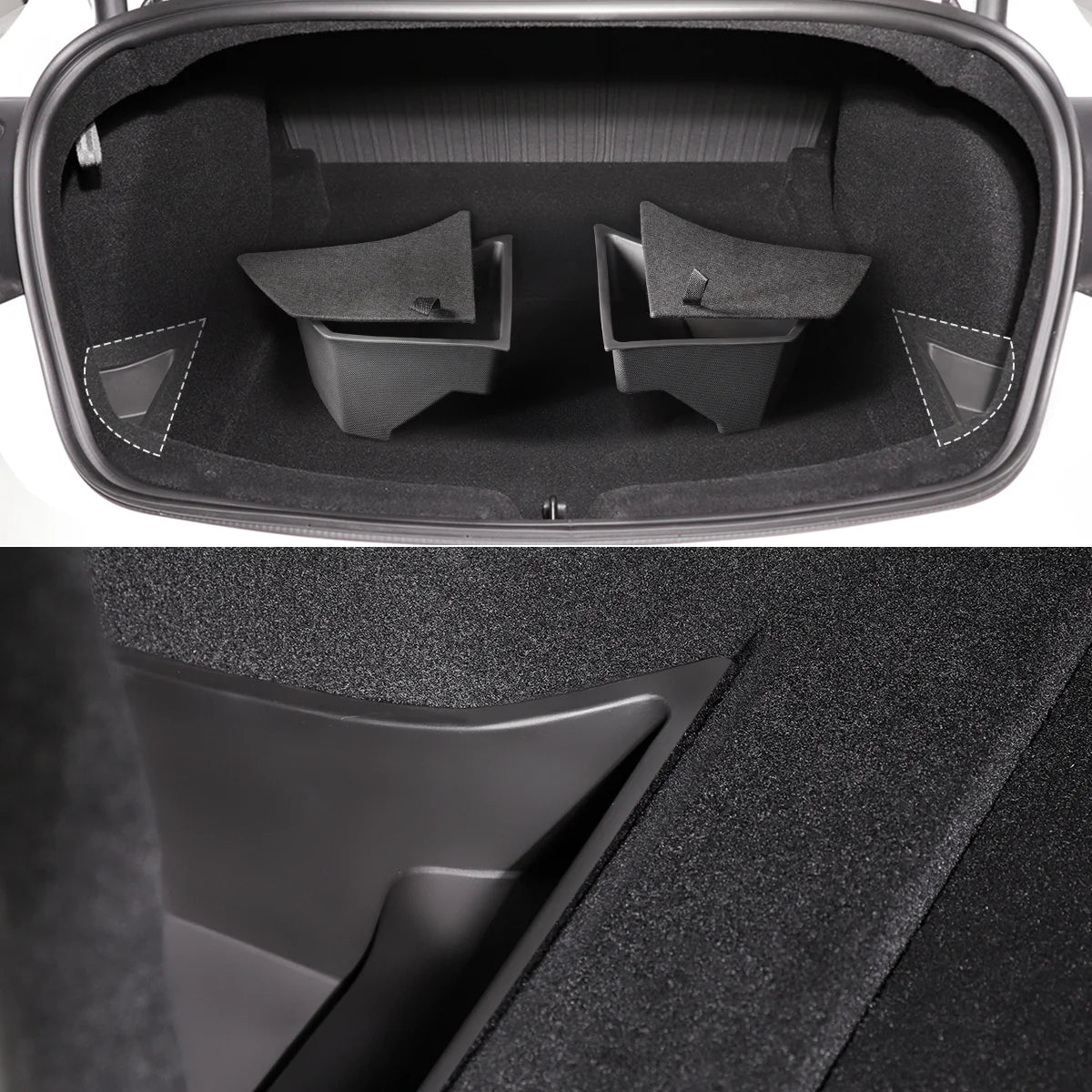 TPARTS Trunk Kofferraum Ablagen – Tesla Model 3 Highland / Model Y Juniper