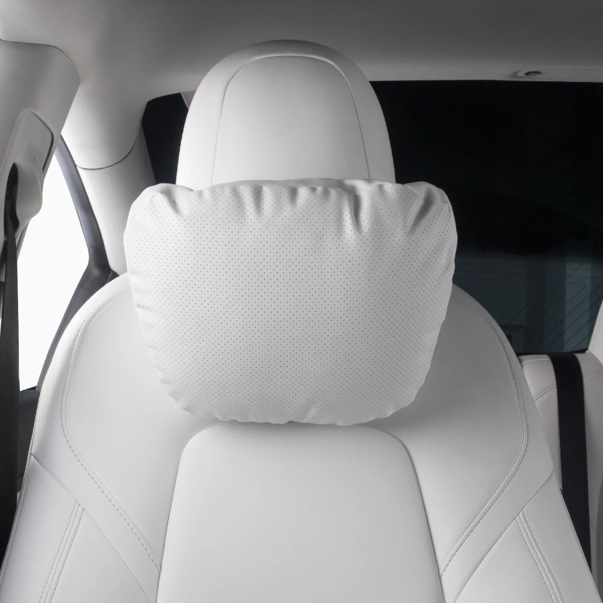TPARTS Leder Kopfstützen Nackenkissen aus Dupont™ Sorona® für Tesla Model S / 3 / X / Y bei EV Motion Shop