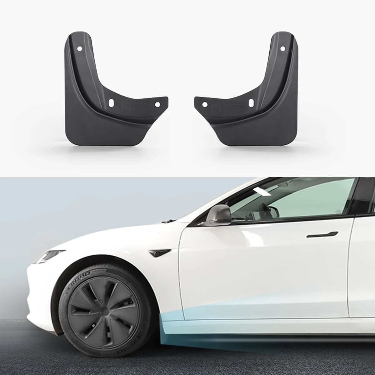 TPARTS Schmutzfänger Mudflaps – Tesla Model 3