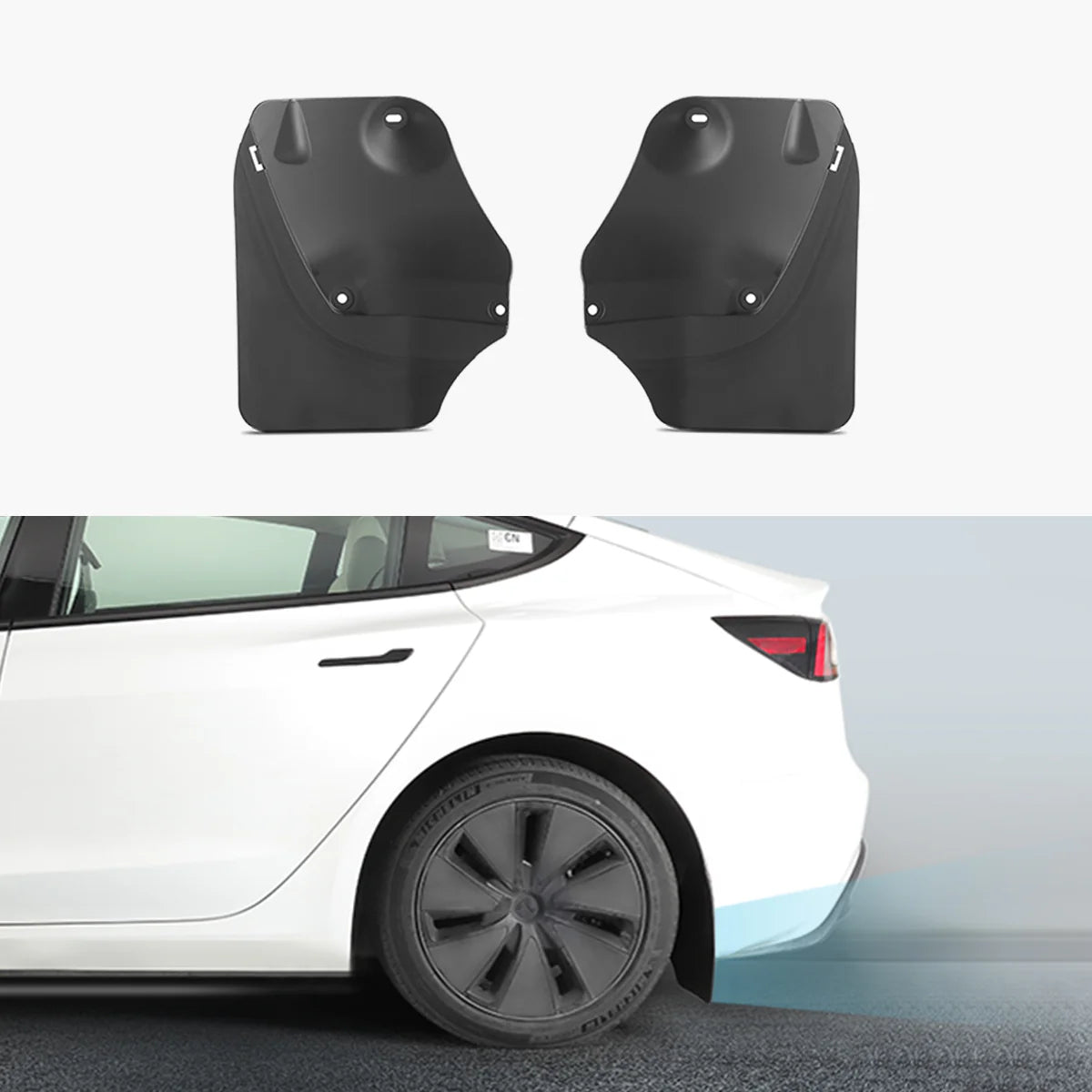 TPARTS Schmutzfänger Mudflaps – Tesla Model 3