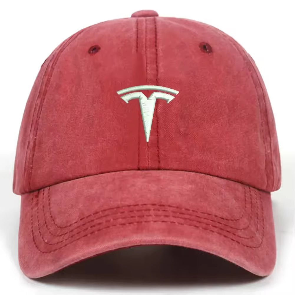 EV Motion Tesla Badge Logo Unisex Cap Mütze Multicolor