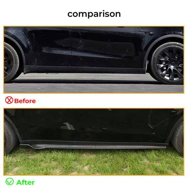 Yeslak ABS Seitenschweller – Tesla Model Y bei EV Motion Shop