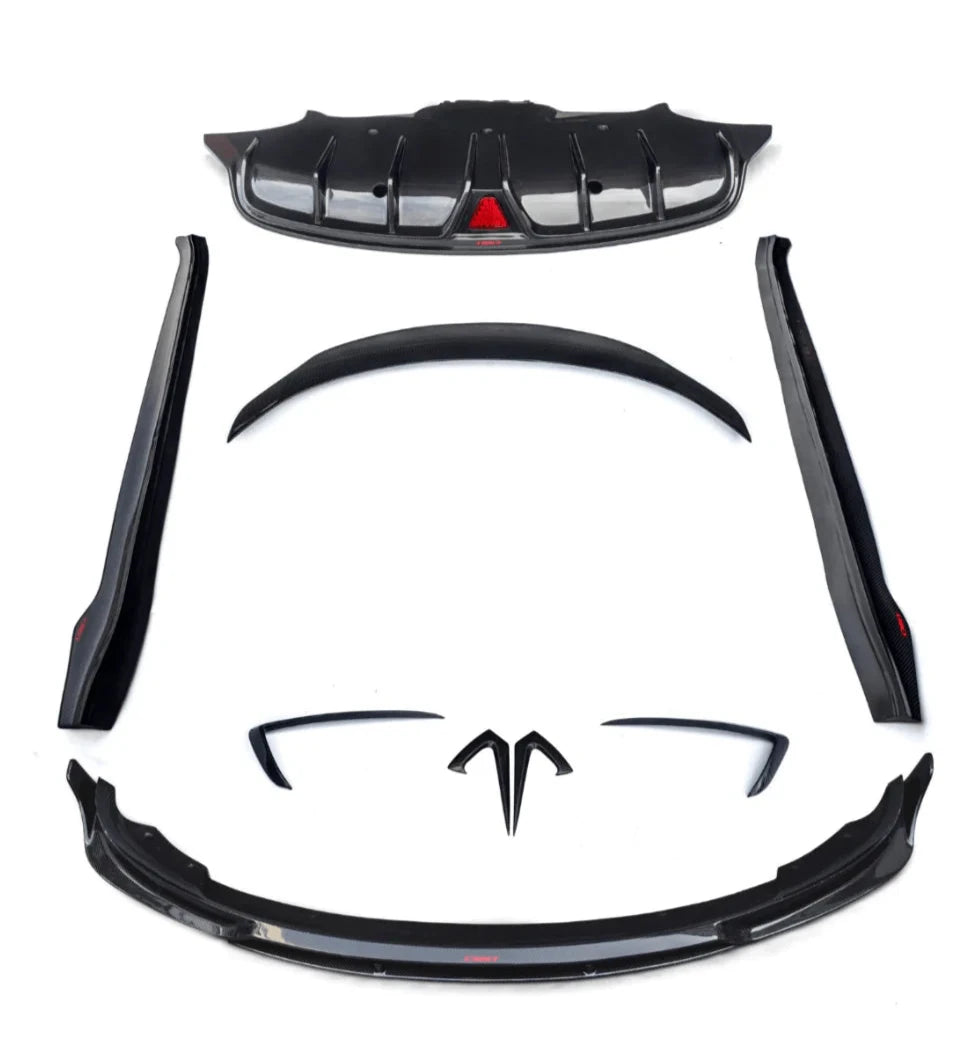 CMST Carbon Kohlefaser Full Body Kit (Style C) für Tesla Model 3 bei EV Motion Shop