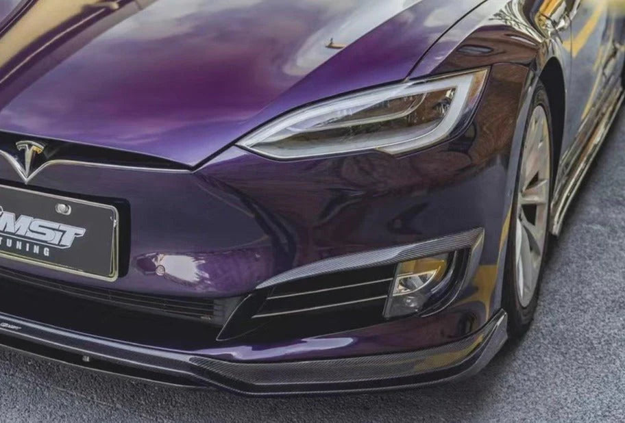 CMST Carbon Stossfaenger Verkleidung für Tesla Model S (2016-2019) bei EV Motion Shop