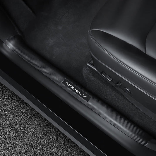 Yeslak Carbon Türschweller Schutz – Tesla Model 3 / Y (Pre-Facelift) bei EV Motion Shop