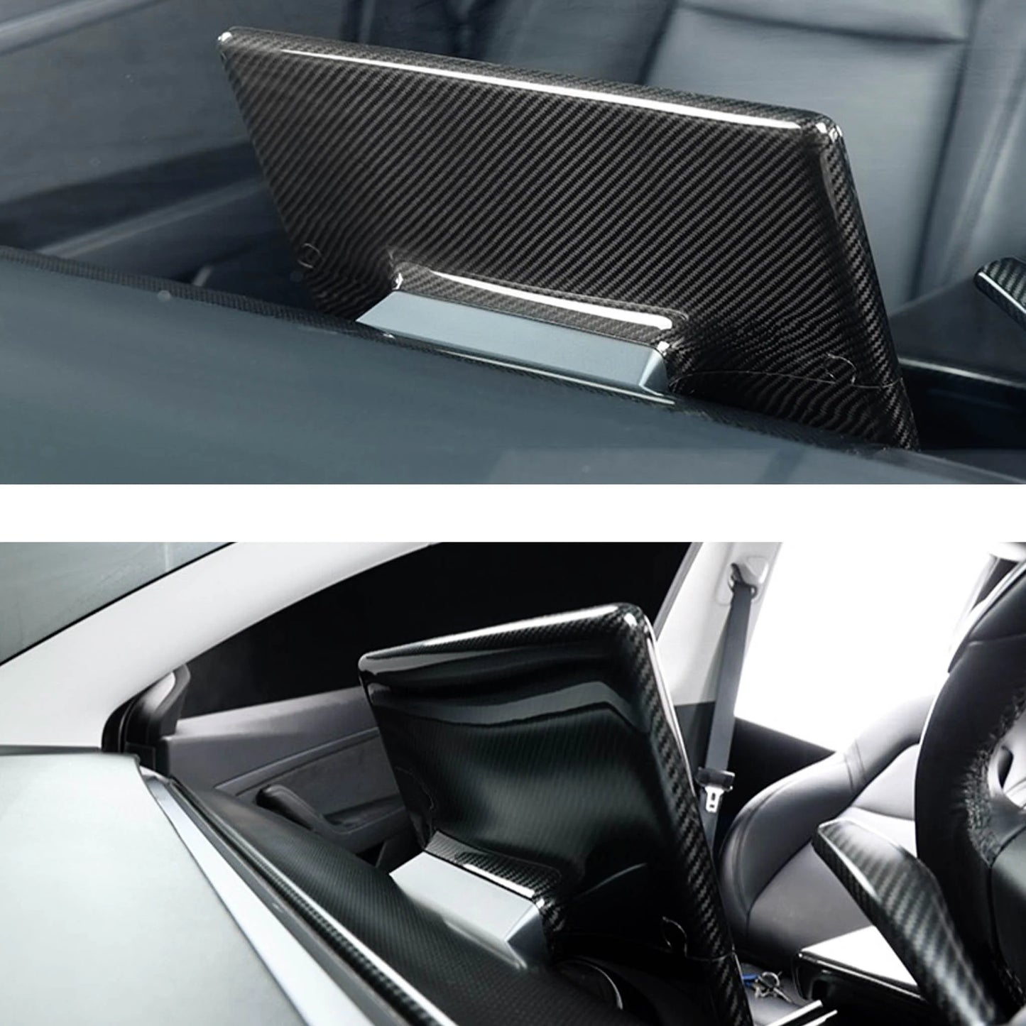 Yeslak Carbon Touchscreen Cover – Tesla Model 3 / Y / Highland / Juniper