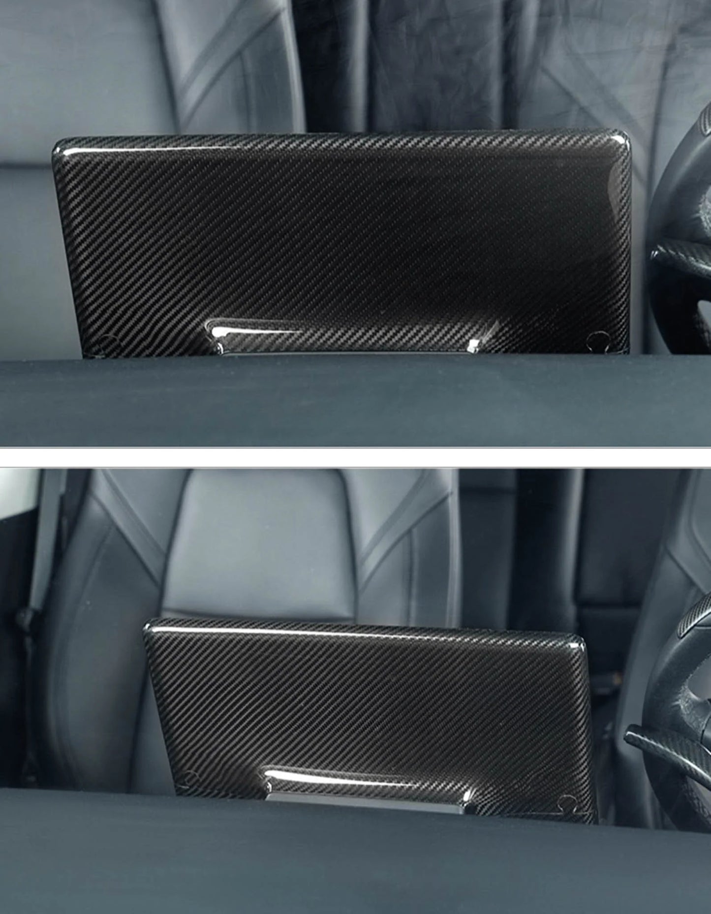 Yeslak Carbon Touchscreen Cover – Tesla Model 3 / Y / Highland / Juniper