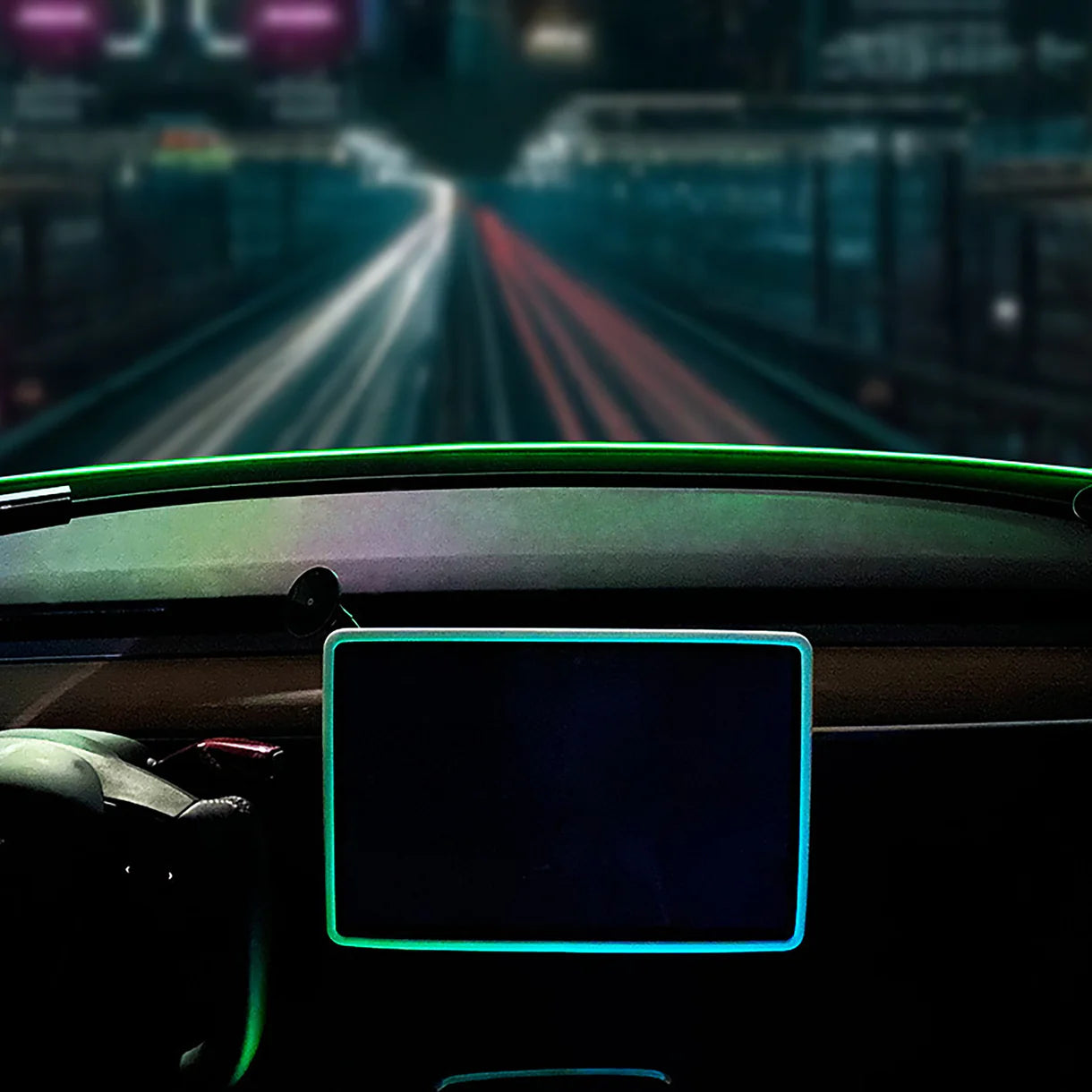 Yeslak RGB LED Ambiente Beleuchtung – Tesla Model 3 / Y bei EV Motion Shop