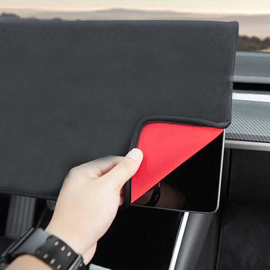 Displayabdeckung Touchscreen Anti UV Schutz Cover passend für Tesla Model 3 / Y / Highland bei EV Motion Shop
