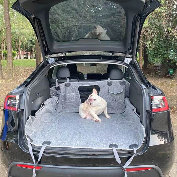 Yeslak Haustierfreundlicher Wasserdichter Autositzbezug – Tesla Model S / 3 / Y / X bei EV Motion Shop