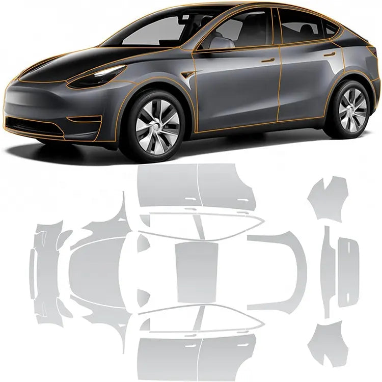 EV Motion Lackschutzfolie PPF – Tesla Model 3 / Y / Highland / Juniper