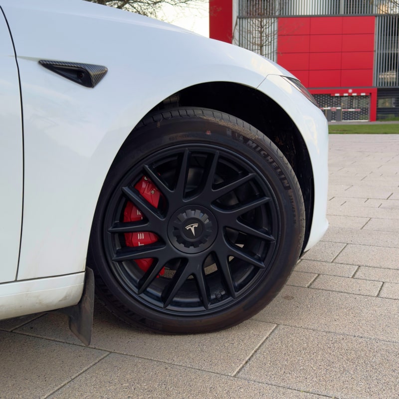 EV Motion 18" Zoll Radkappen (4er Set) im Performance Sport Design für Tesla Model 3 (2024) Highland