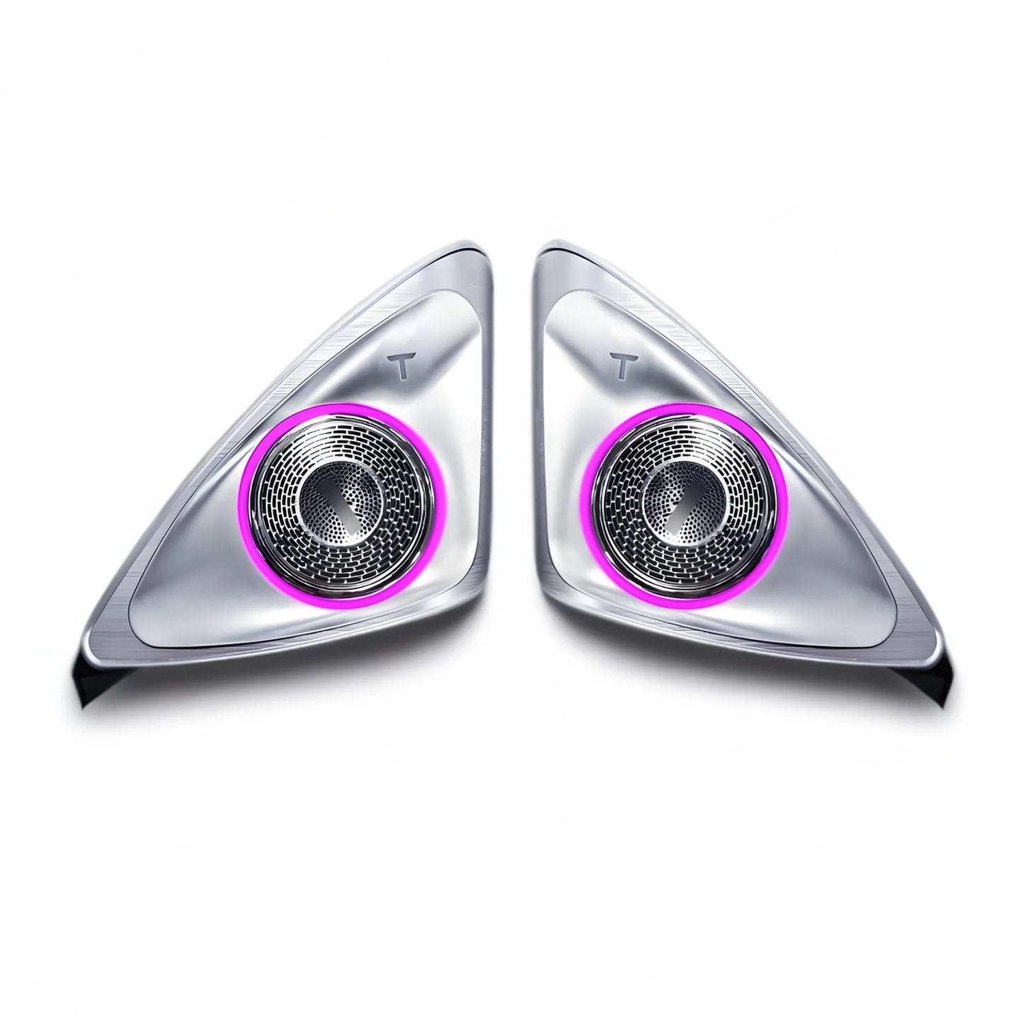 EV Motion 4D rotierende LED Lautsprecher Abdeckung (2er Set) für Tesla Model 3 / Y / Highland
