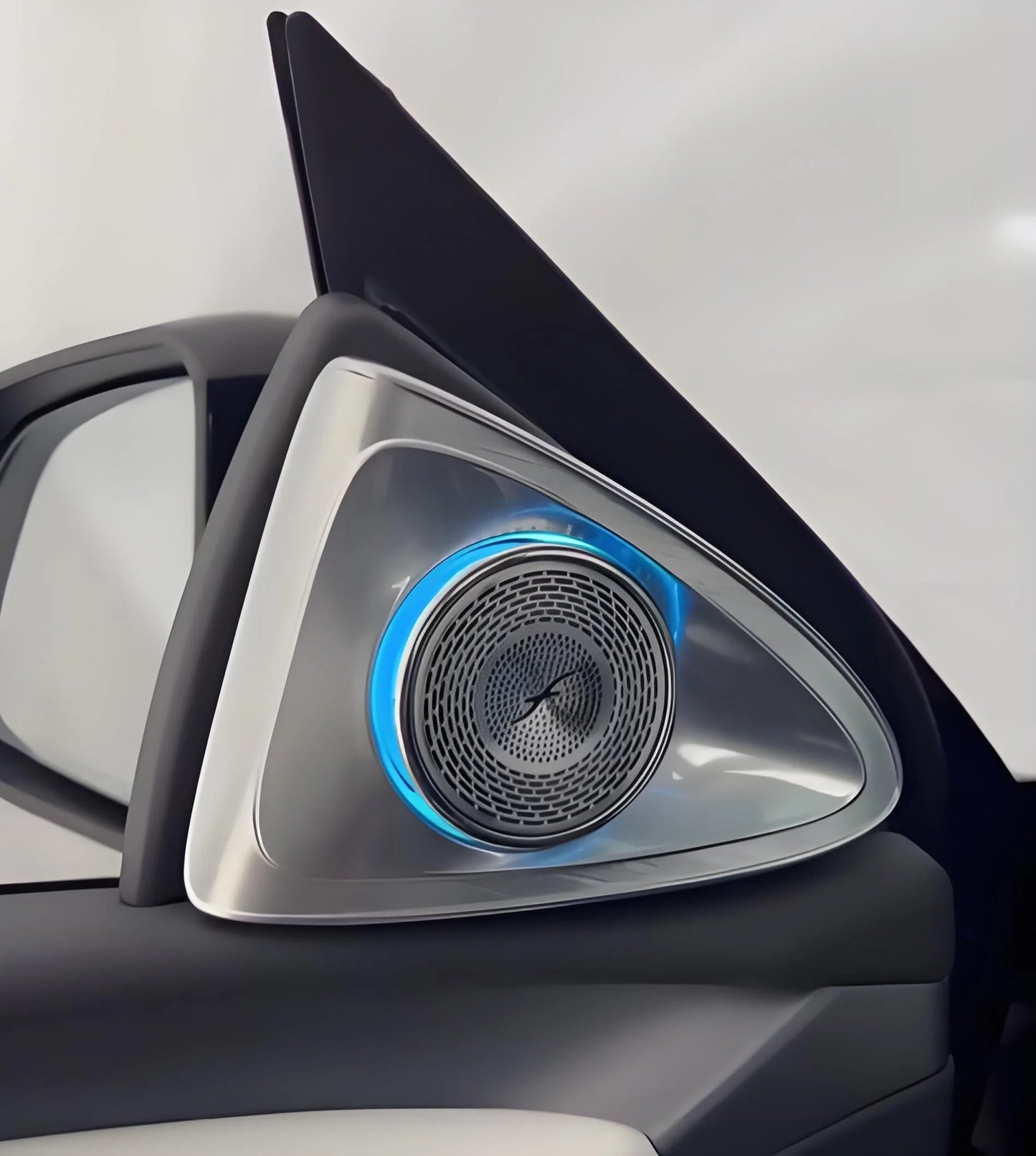 EV Motion 4D rotierende LED Lautsprecher Abdeckung (2er Set) für Tesla Model 3 / Y / Highland