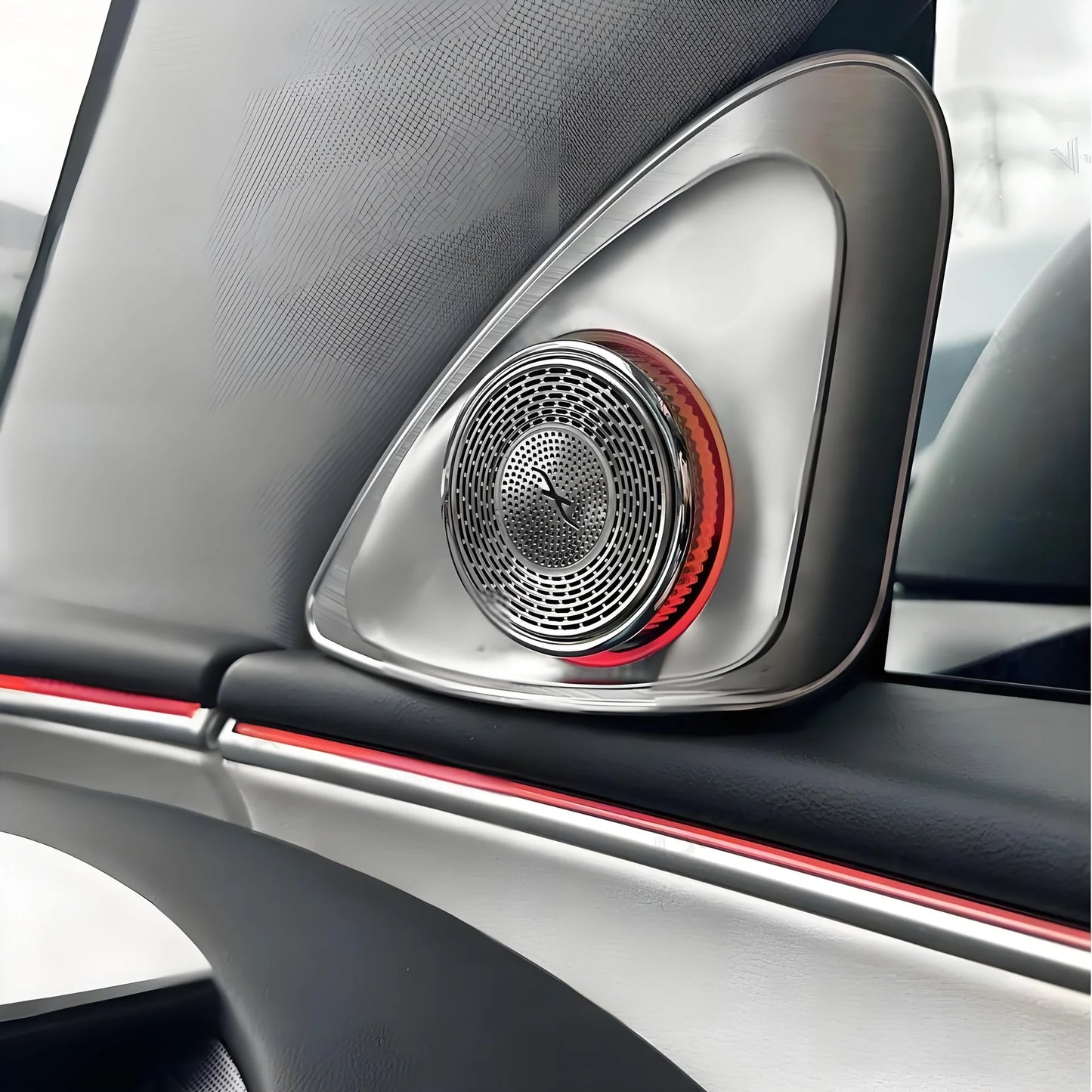 EV Motion 4D rotierende LED Lautsprecher Abdeckung (2er Set) für Tesla Model 3 / Y / Highland