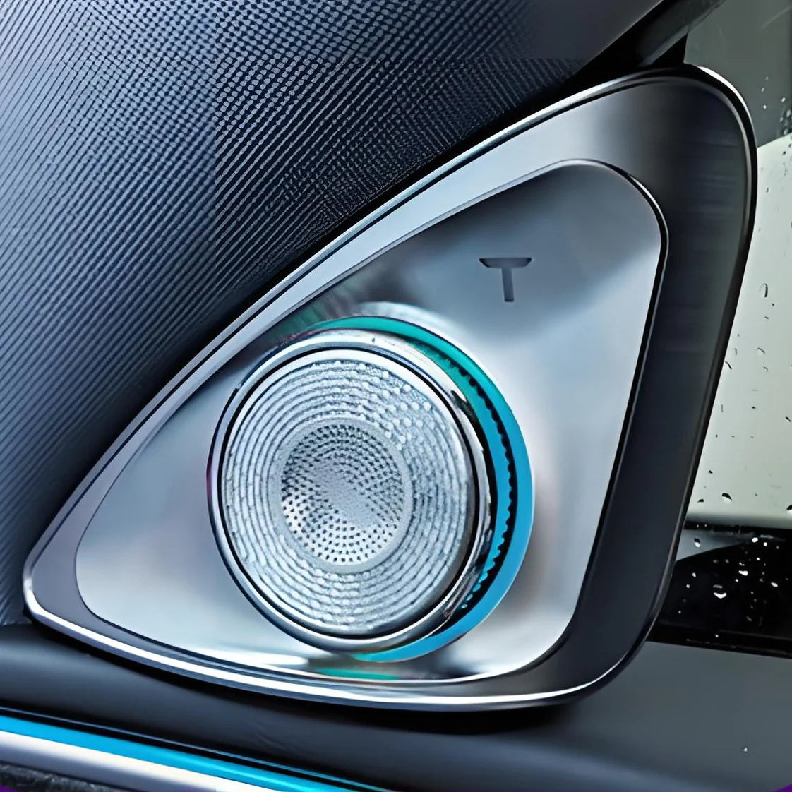 EV Motion 4D rotierende LED Lautsprecher Abdeckung (2er Set) für Tesla Model 3 / Y / Highland