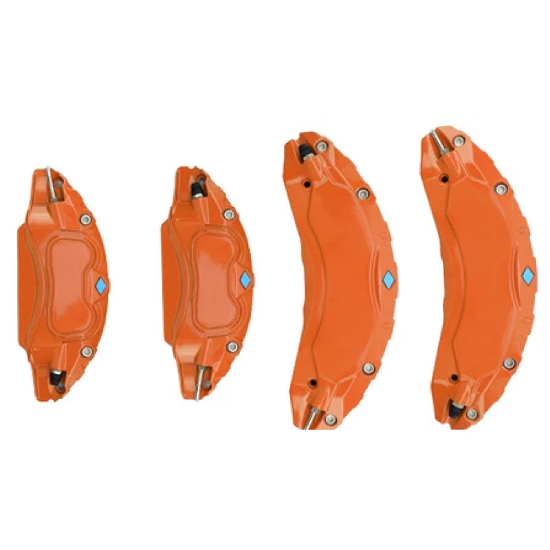 EV Motion Alu Bremssattel Abdeckungen (4er Set) 18/19" Zoll für Tesla Model 3 / Y / Highland / Juniper