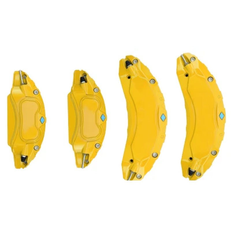 EV Motion Alu Bremssattel Abdeckungen (4er Set) 18/19" Zoll für Tesla Model 3 / Y / Highland / Juniper
