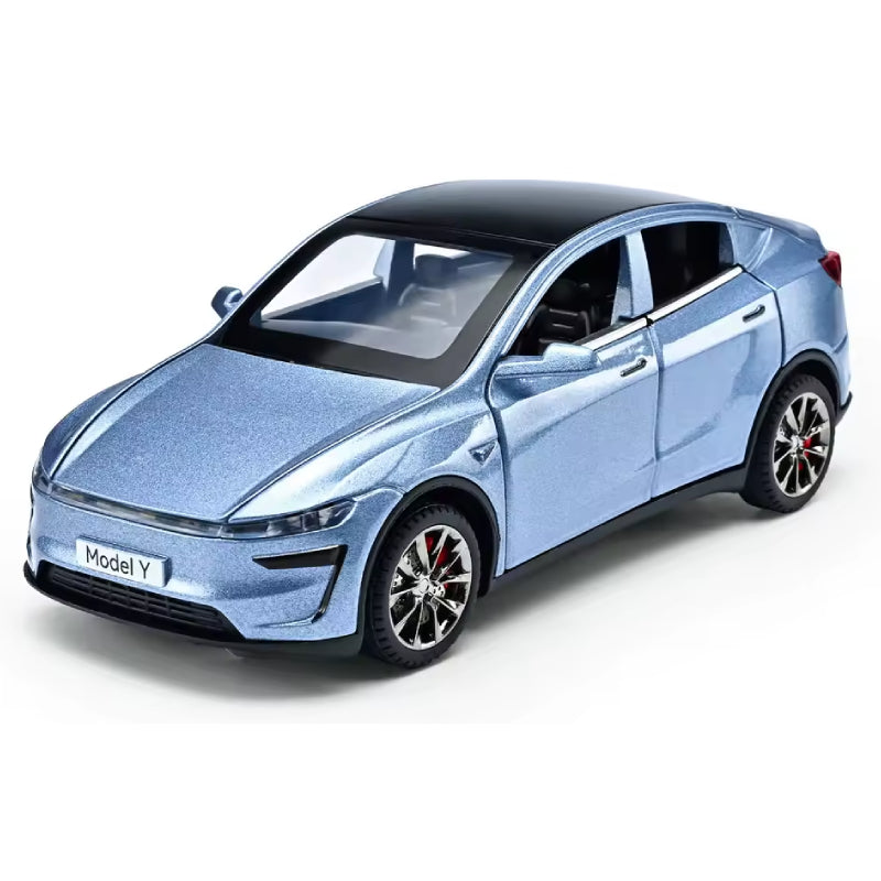 EV Motion Aluminium Tesla Model Y Juniper Spielzeug 1:32 Modell Auto