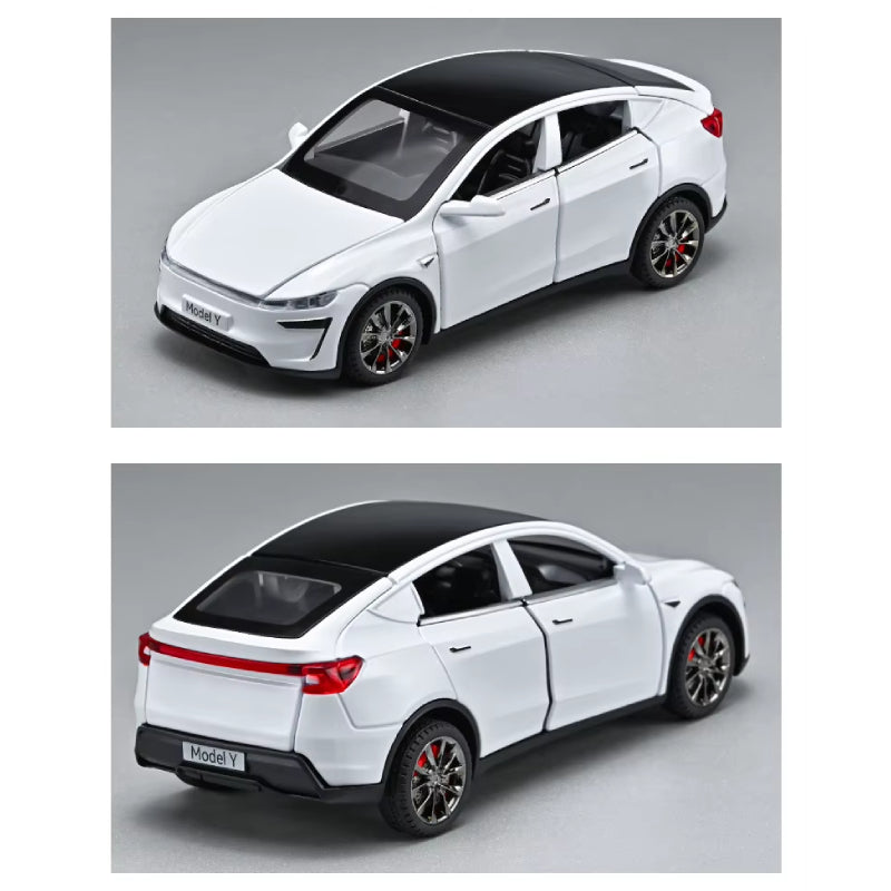 EV Motion Aluminium Tesla Model Y Juniper Spielzeug 1:32 Modell Auto
