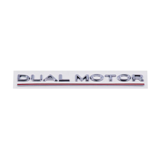 EV Motion Dual Motor Script Logo Schriftzug für Tesla Model 3 / Y / Highland