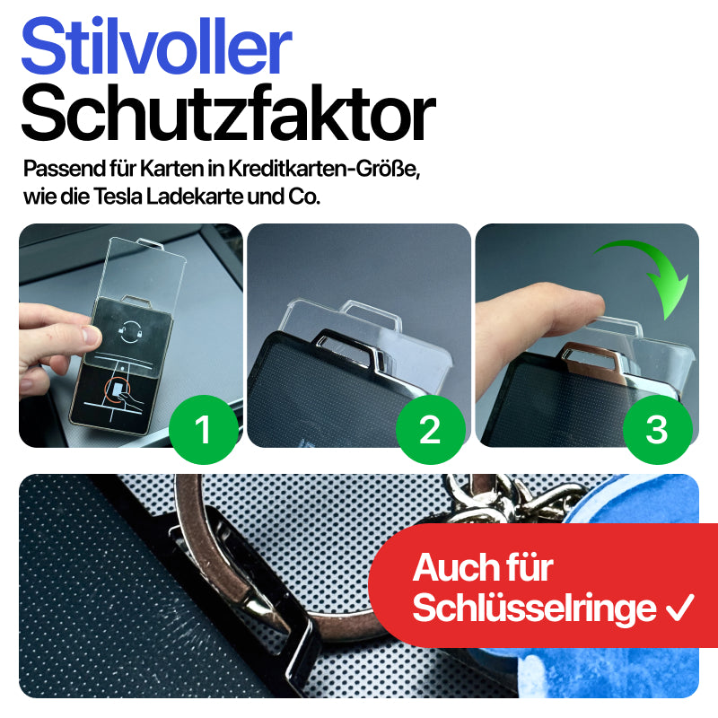 EV Motion Key Card Hülle aus Silikon für Tesla Schluesselkarten