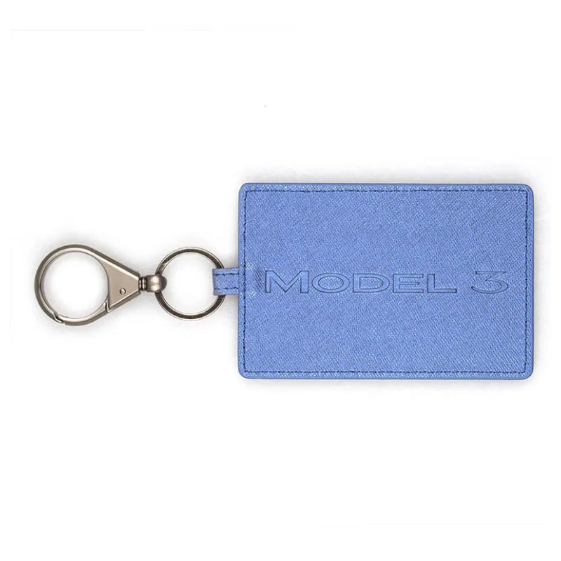 EV Motion Kunstleder Schluesselkarten Case Key Card Etui für Tesla Model 3
