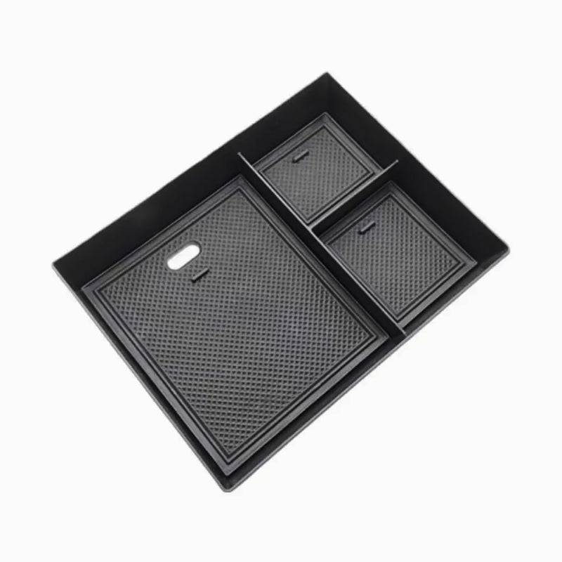 EV Motion Mittelkonsolen Organizer Box Behälter für Tesla Model 3 (2024) Highland