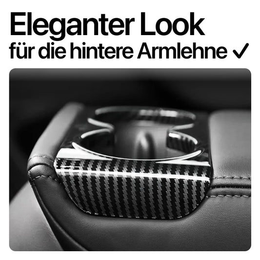 EV Motion Ruecksitze Armlehnen Hintere Getraenkehalter Schutz Abdeckung Cover für Tesla Model 3 / Y / Highland / Juniper