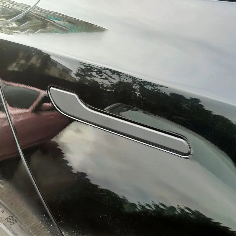 EV Motion Tuergriffe Schutz Patch Sticker Cover Aufkleber (4er Set) für Tesla Model 3 / Y