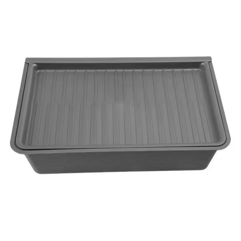 EV Motion Unter Sitz Ablage Organizer Fach aus Kunststoff (2er Set) für Tesla Model Y