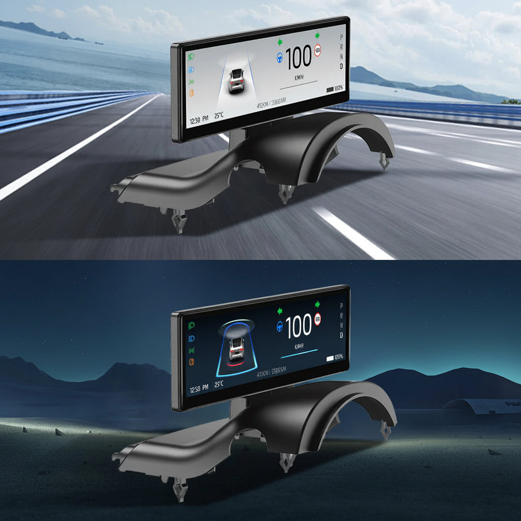 Hansshow 8.8 Zoll Armaturenbrett Touch Screen Display mit Kamera für Tesla Model 3 Highland / Model Y Juniper bei EV Motion Shop