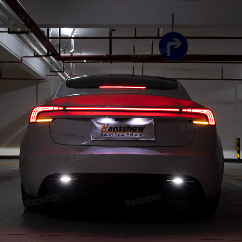 Hanssshow LED Rücklicht Breite Schlussleuchten Leiste für Model 3 (2024) Highland bei EV Motion Shop