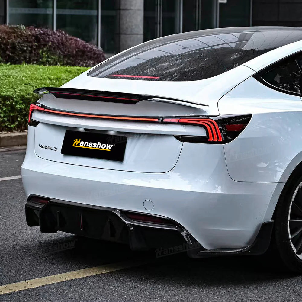 Hanssshow LED Rücklicht Breite Schlussleuchten Leiste für Model 3 (2024) Highland bei EV Motion Shop