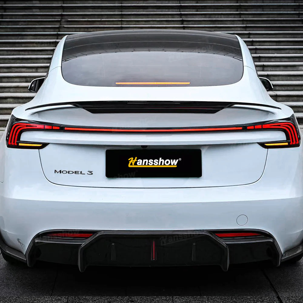 Hanssshow LED Rücklicht Breite Schlussleuchten Leiste für Model 3 (2024) Highland bei EV Motion Shop