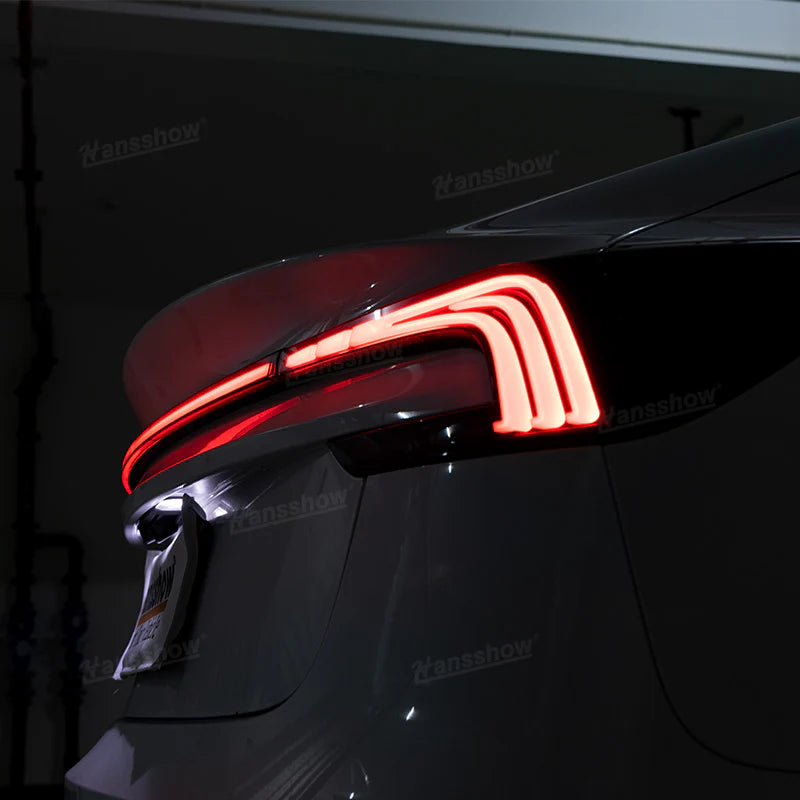 Hanssshow LED Rücklicht Breite Schlussleuchten Leiste für Model 3 (2024) Highland bei EV Motion Shop