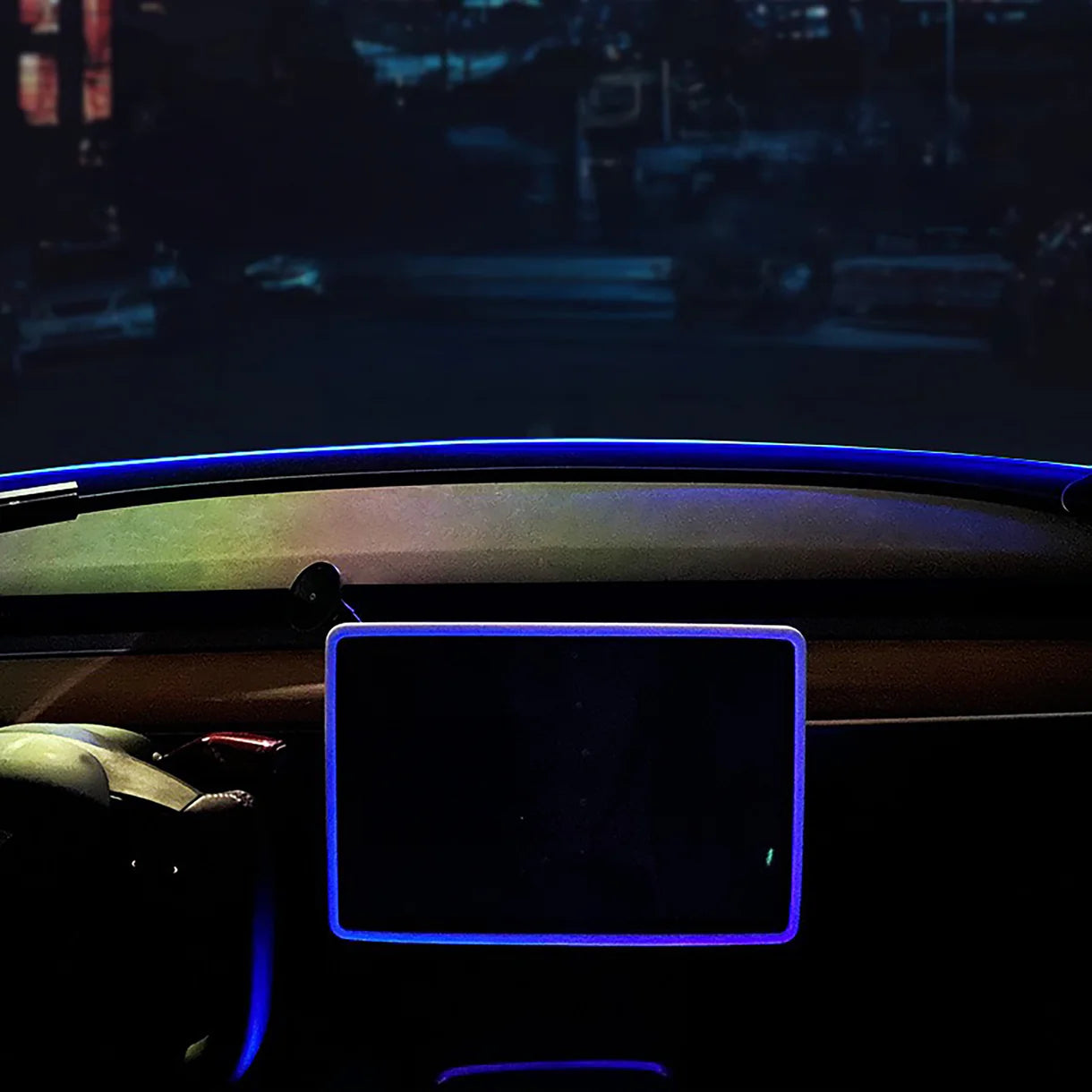 Yeslak RGB LED Ambiente Beleuchtung – Tesla Model 3 / Y bei EV Motion Shop