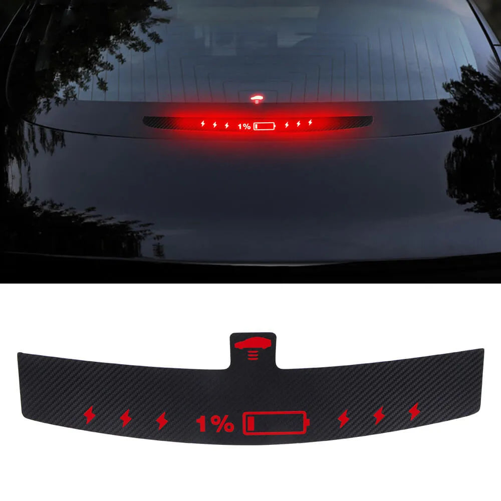 Tes Studio Hochmontierte Lampenverzierung – Tesla Model 3 / Y / Highland / Juniper