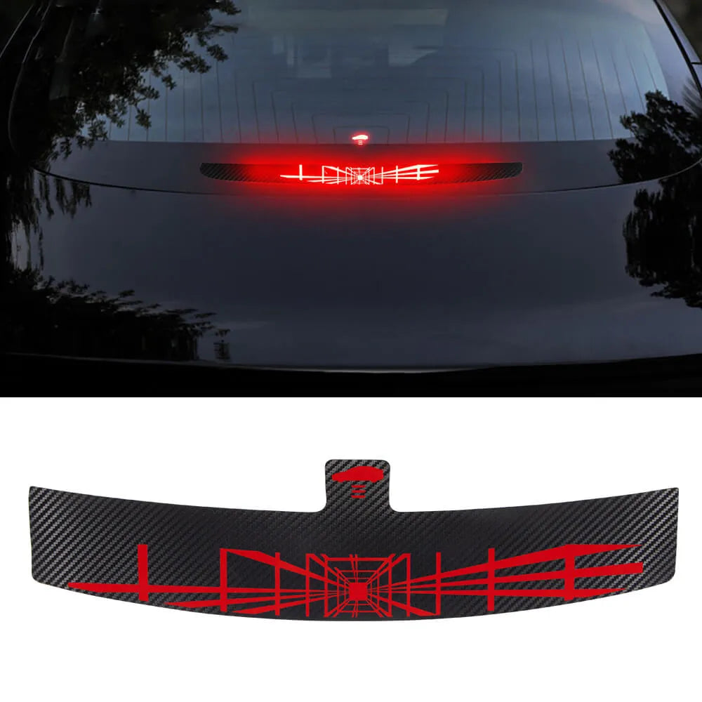 Tes Studio Hochmontierte Lampenverzierung – Tesla Model 3 / Y / Highland / Juniper